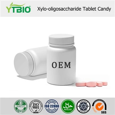 Ksülo-oligosahhariidi tablett kommid